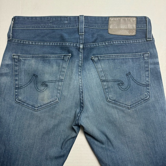 AG Adriano Goldschmied Men's The Dylan Slim Skinny Cropped Jeans Actual 33x26 - Picture 4 of 8